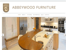 Tablet Screenshot of abbeywoodfurniture.com